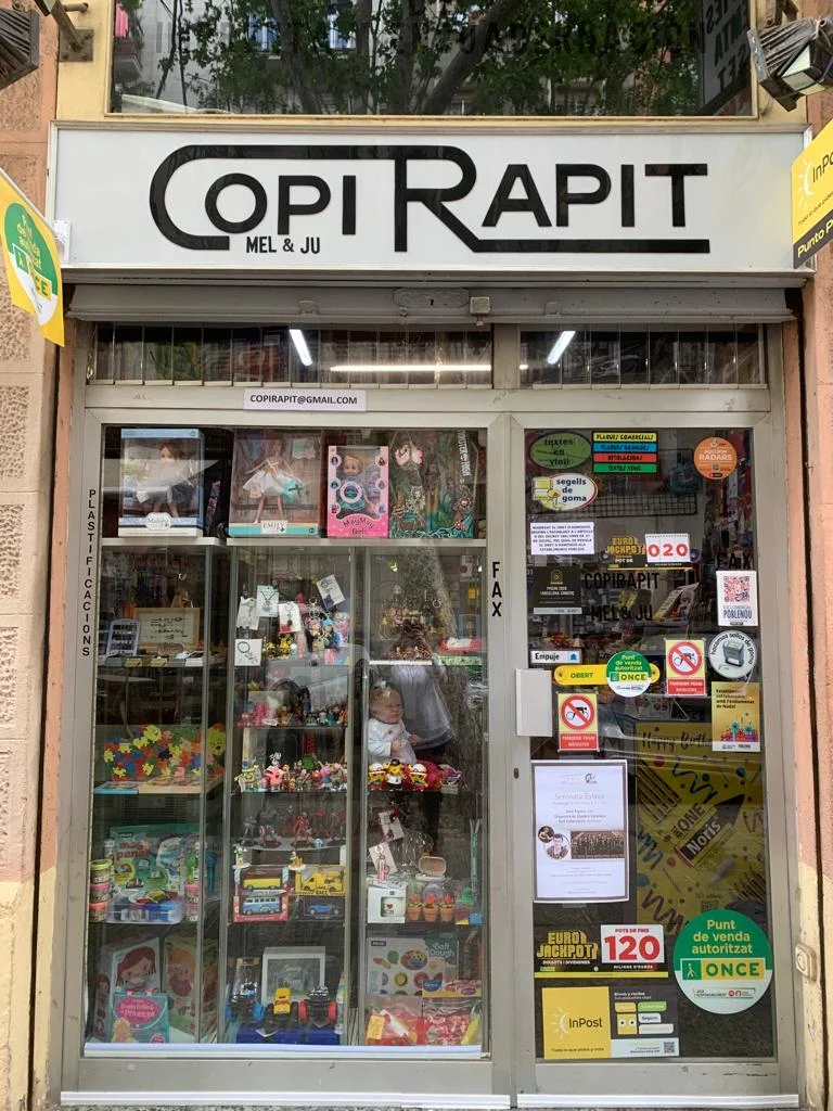 CopiRapit Mel&Ju Paperia,impressions,fotocopies,escaners,caixes,plastic bombolles,sobres