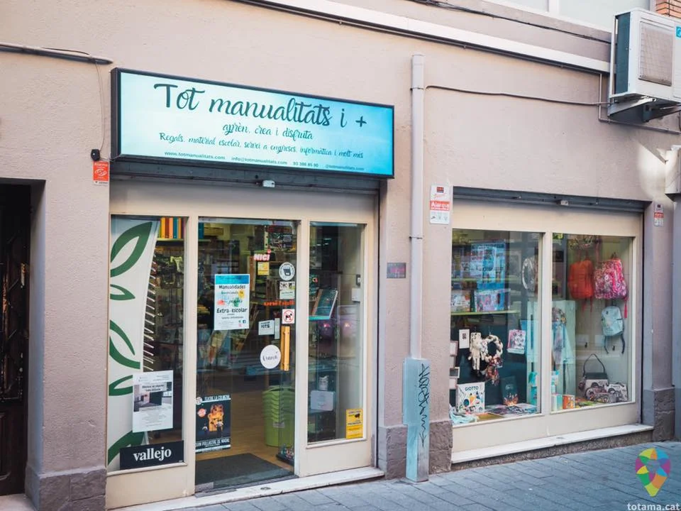 TotManualitats.com (Vacaciones del 2 al 18 de Agosto) Papeleria, Libreria , Jugueteria Educativa , Regalos y Mucho Mas